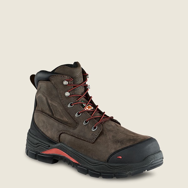 Red Wing Safety Boots Dark Grey - Red Wing Mens King Toe® Adc - 6-inch Insulated Waterproof Csa Toe